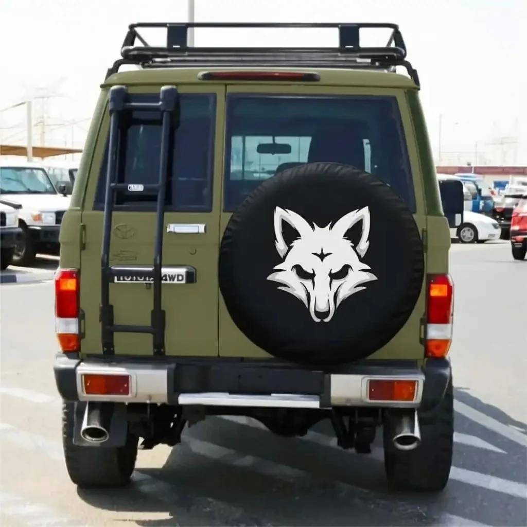 Fox Designed Spare Wheel Tire Cover
